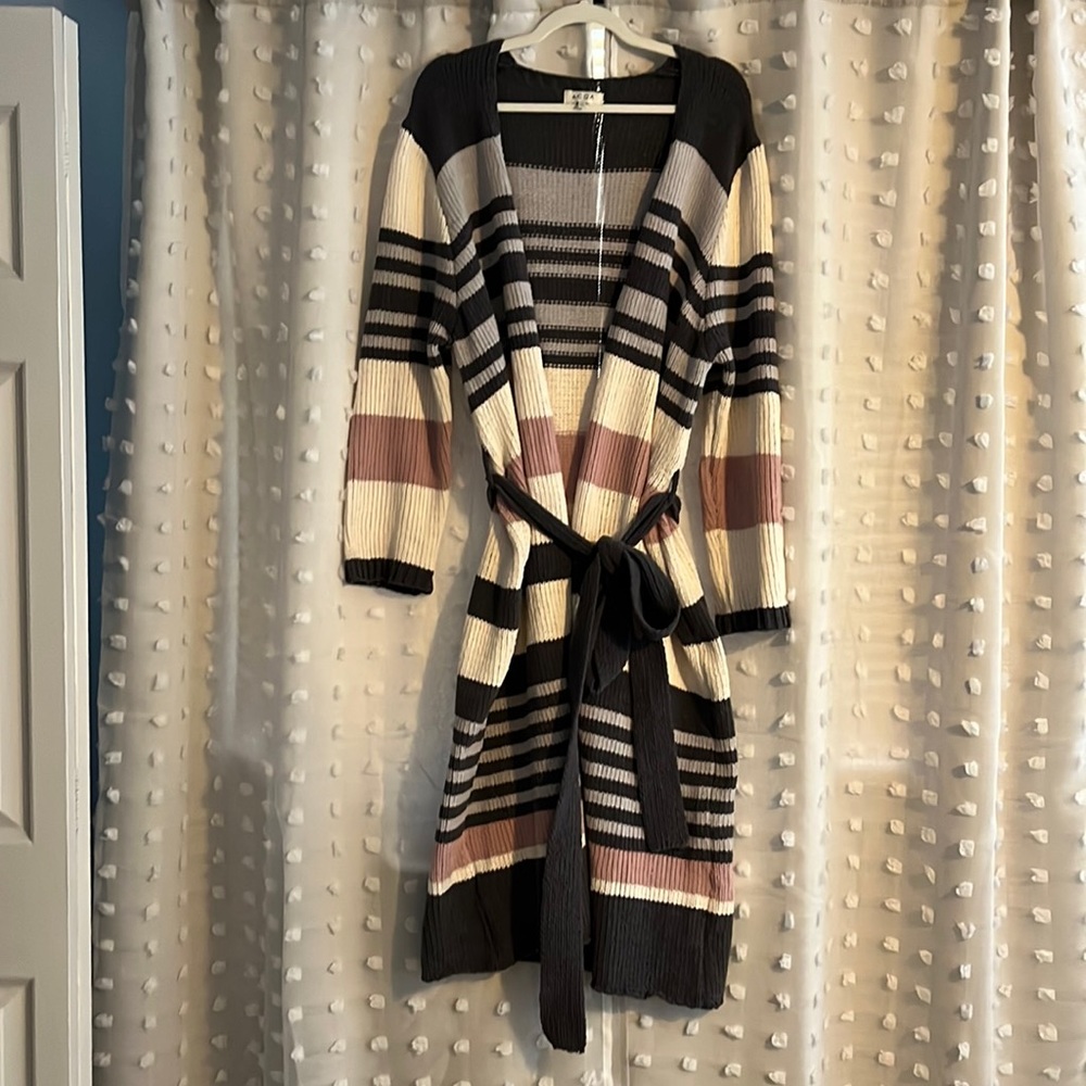 ModCloth Long Duster Sweater. 1X. Never Worn.